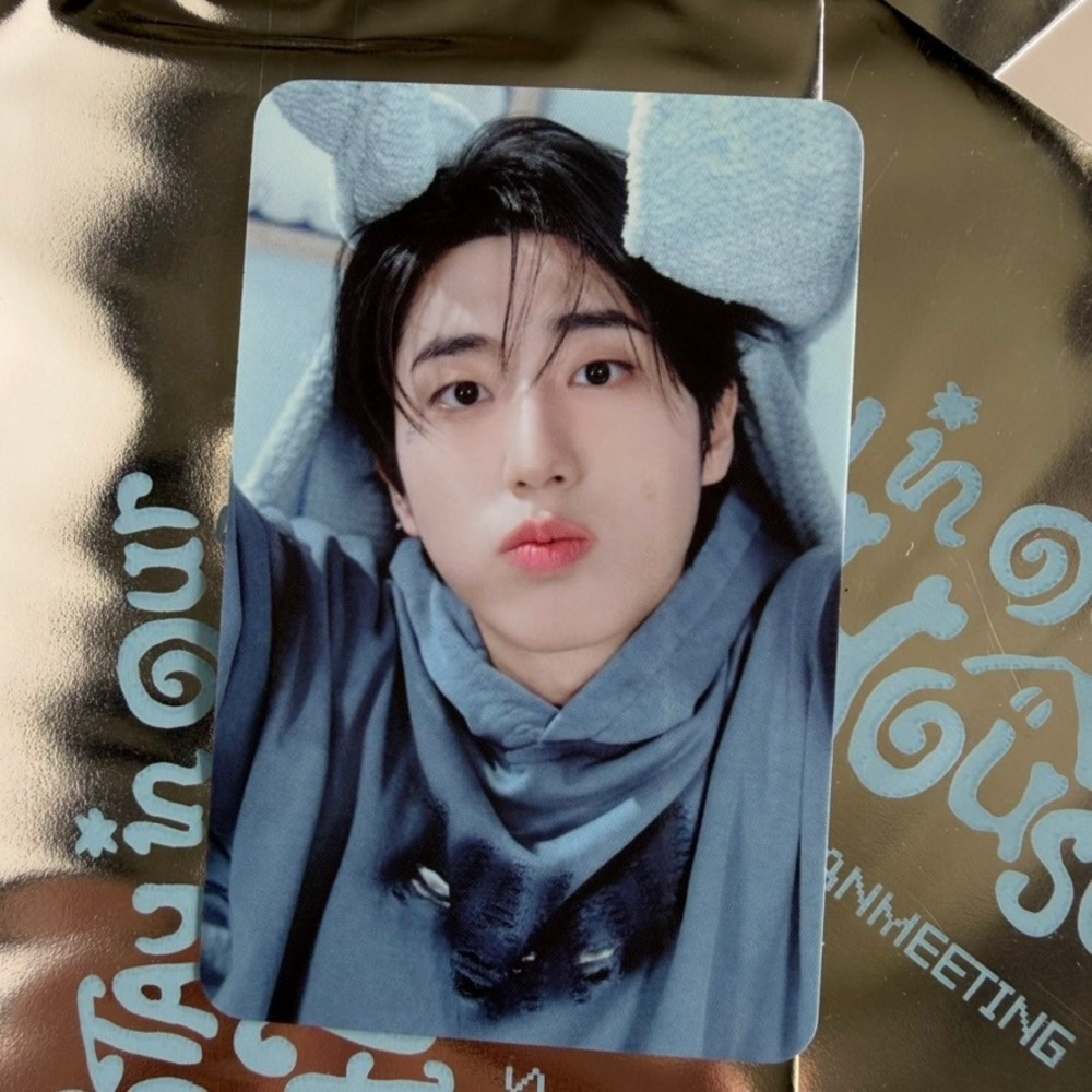 STRAY KIDS HAN 6th Fan Meeting Stay In Our Little House Box Tape Photocard